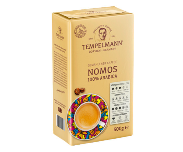 Кава Tempelmann Nomos мелена 500 г