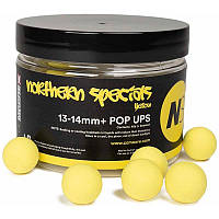 Бойли з посиленою плавучістю CC Moore NS1 Pop Ups+ Yellow 13-14mm (45 шт) + бустер NS1