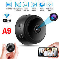 Міні Камера IP Відеоспостереження Wi-Fi FullHD 1080 Action Camera A9 Бездротова
