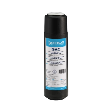 Картридж із гранульованим активованим вугіллям Ecosoft 2,5"х10" CHV2510ECO