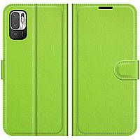 Чехол-книжка Litchie Wallet для Xiaomi Redmi Note 10 5G Green SC, код: 6670552