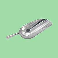 Совок алюмінієвий для льоду сипучих продуктів та круп L 30,5 cm/чаша 21,5*11,5 cm місткість 700 грам