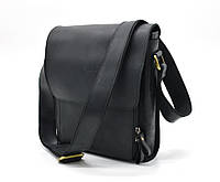 Мужская сумка через плечо TARWA RA-3027-3md из натуральной кожи crazy horse Черный TP, код: 6717919