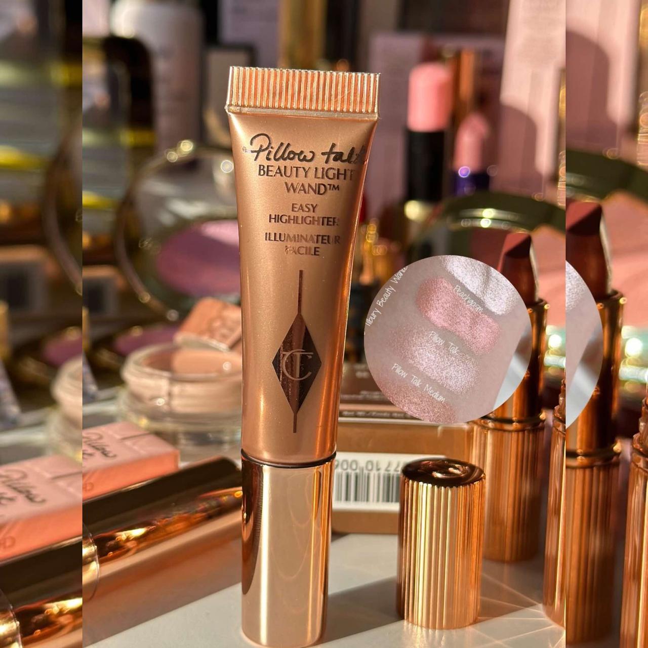 Рідкий хайлайтер Charlotte Tilbury Beauty Light Wand Highlighter Pillow Talk 5ml ( без коробки, з набору)