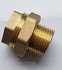Американка латунна пряма ДУ 32 1 1/4" різьба В/З з`єднання під ключ