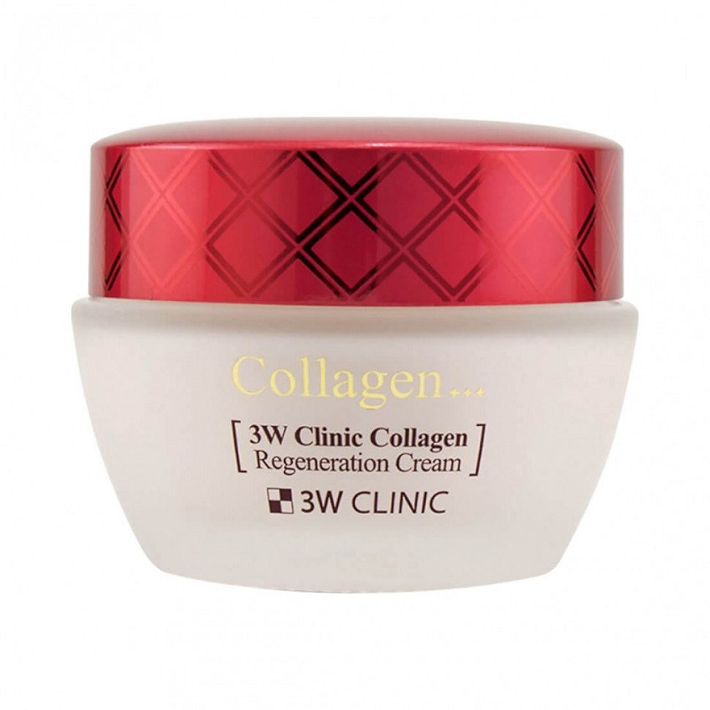 Регенеруючий крем з морським колагеном 3W Clinic Collagen Regeneration Cream 60 мл
