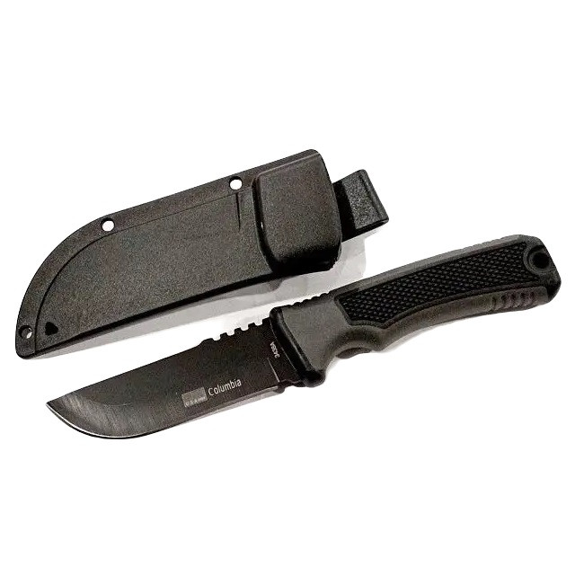 Тактичний мисливський ніж Columbia 3438A із Чохлом 22см Black (7_00385)