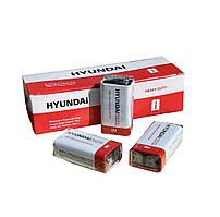 Батарейки Hyundai 6F22 9V сольові крона