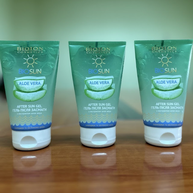 Гель після засмаги з екстрактом алое вера Bioton Cosmetics After Sun Gel Aloe Vera, фото 1
