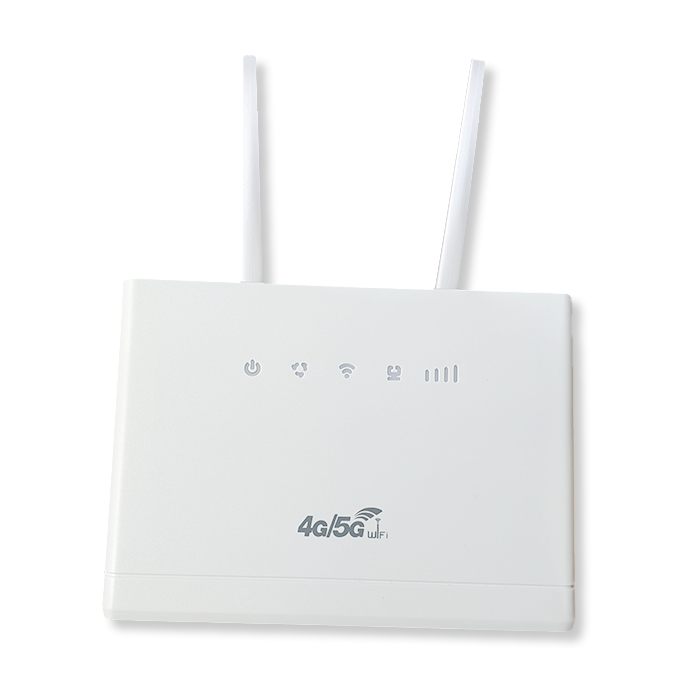 3G/4G модем і Wi-Fi роутер Modem RS980+ з 4 LAN портами (Білий) KOMFORT