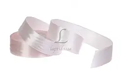 Стрічка атласна 25 мм ( блідо рожевий)