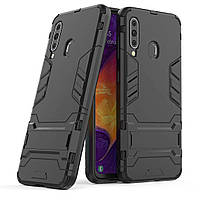 Чехол Protective Armor для Samsung A207 Galaxy A20s Черный (arbc6049) VK, код: 1714625