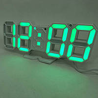 Часы настольные электронные LY-1089 LED с будильником TE-936 и термометром