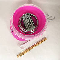 Апарат для солодкої вати Cotton Candy Maker. XI-714 Колір рожевий