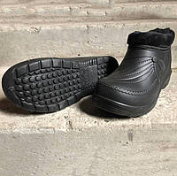 Ботинки женские с тиснением утепленные 37 размер. DB-928 Цвет: черный
