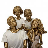 Декоративна статуетка "Теплі обійми", 16 см з полістоуна, фото 2