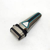 Электробритва портативная VGR V-333 шейвер для бритья бороды и усов с аккумулятором. QK-967 Цвет: серебряный
