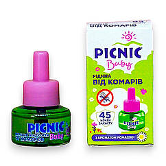 Рідина від комарів для дітей Picnic Baby 45 ночей