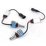 Світлодіодні автомобільні LED лампи для фар H11 TurboLed T1 Комплект автоламп 2 шт, фото 3