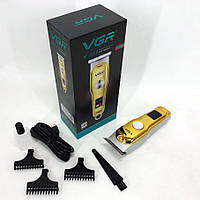 Триммер беспроводной VGR V-290 / Машинка для стрижки мужская / Тример VO-563 для бороды