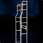 Стійка для санвузлів DROPE. Стелаж для речей, побутової хімії. Аксесуари для санвузла, фото 2