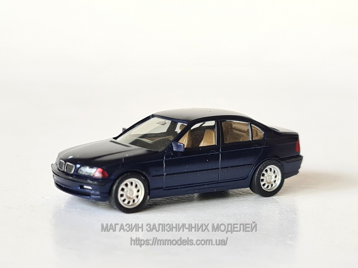 Масштабна модель легкового автомобіля BMW 3, масштабу H0, 1/87