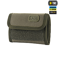 M-Tac кошелек с липучкой Elite Gen.II Ranger Green, военный кошелек, мужской кошелек, тактический бумажник