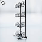 Стійка IVAY, Н1800 L640 W500 (4 кошика art 30702), фото 2