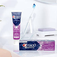 Зубная паста Crest 3D White Toothpaste Whitening, Advanced Luminous Mint (110мл) 3.7 Oz