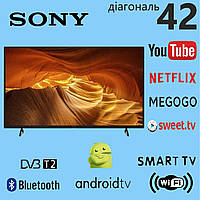 Телевизор Sony 42 дюйма Smart TV FULL HD Android 13 WiFi