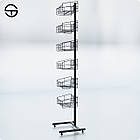 Стійка TEMI, Н1700 L350 W350 (6 кошиків art 30706), фото 2