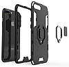 Чохол бампер Primolux Ring Armor для Apple iPhone 7 Plus / iPhone 8 Plus - Black, фото 4