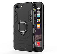 Чехол бампер Primolux Ring Armor для Apple iPhone 7 Plus / iPhone 8 Plus - Black