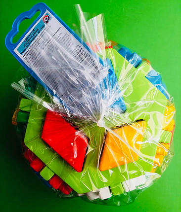 Игра ТехноК Розумний малюк Кубик логіка (1998) Гексагон-2, фігури, 20 дет., фото 1