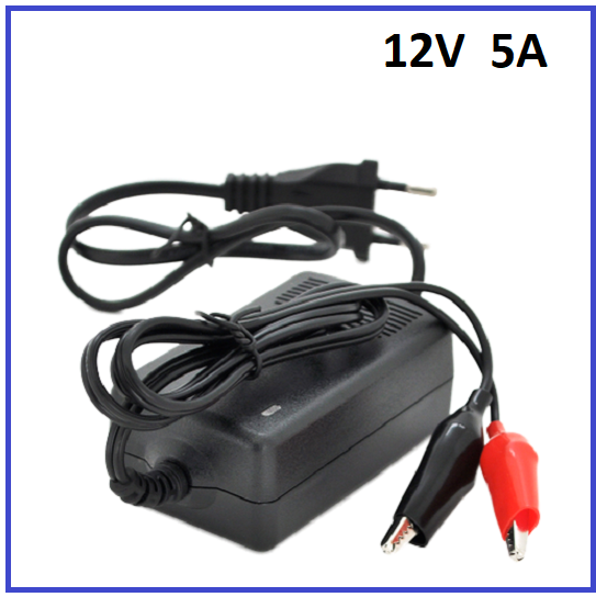 Зарядний пристрій для акумулятора Voltronic 12V (14.5) до 5A AGM, GEL