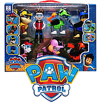 Набор героев мультфильма щенячий патруль, Фигурки Щенячий патруль PAW Patrol 7 фигурок