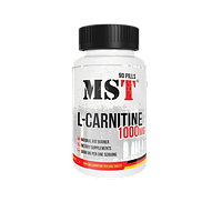 MST® L-Carnitine 1000 mg Жироспалювач Карнітін 90 таблеток