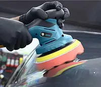 Акумуляторна полірувальна машинка POLISHING MACHINE LY-329 для автомобіля та інших поверхонь на 2 акумулятори