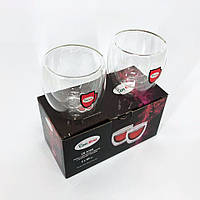 Набор стаканов с двойным дном Con Brio CB-8309-2 90 мл ZB-268 2 шт