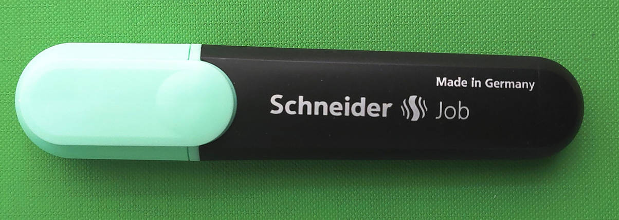 Канц Маркер Schneider Job 150 текстовий м'ятний, фото 1