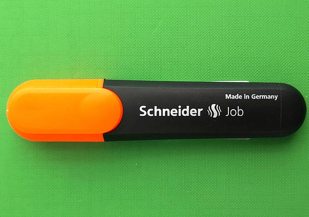 Канц Маркер Schneider 150 Job текстовий оранжевий (Канц 20), фото 1