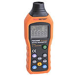 Безконтактний фото-тахометр PeakMeter PM6208B, діапазон 50-99999 RPM, відстань 50 – 250 мм, пам'ять 100, фото 3