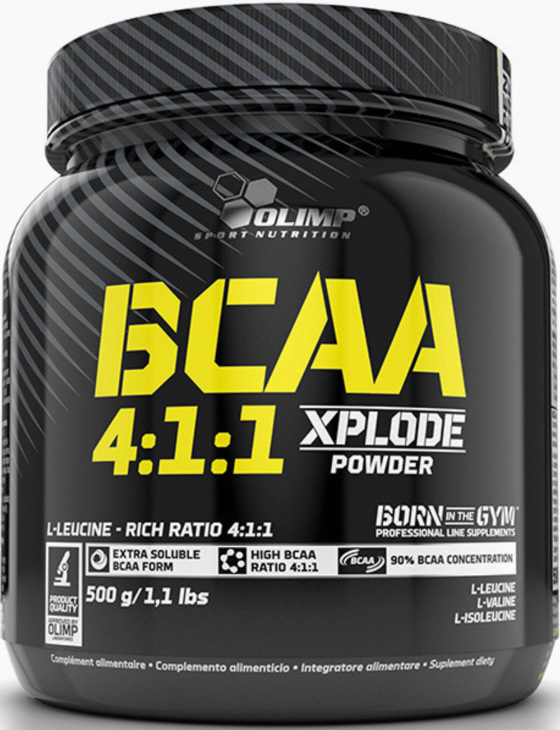 Бсаа Olimp BCAA 4:1:1 Xplode 500 г фруктовий пунш