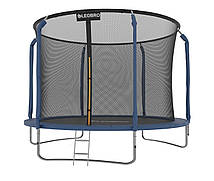 Дитячий садовий Батут із внутрішньою захисною сіткою 252 см LEOBRO Premium 8FT BLUE