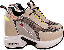 Стильні твідові кросівки снікерси, фото 5