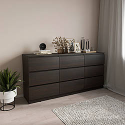 Комод на 9 ящиків Серія Лайт Венге