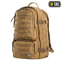Рюкзак тактичний 50 літрів M-TAC TROOPER PACK COYOTE, армійський міцний камуфляжний великий рюкзак койот