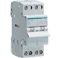 Перемикач Hager I-0-II із загальним виходом зверху 2 полюса 25А 230В