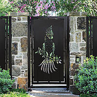 Оригінальні хвіртки з лазерною різкою хвіртки з візерунками.