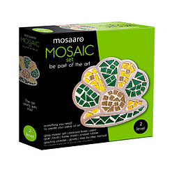 Набір для творчості скляна мозаїка «Мушля» Mosaaro MA2003 Рівень 2